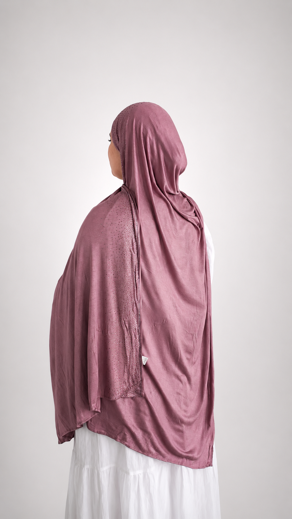 Premium Jersey Hijab with Pearls