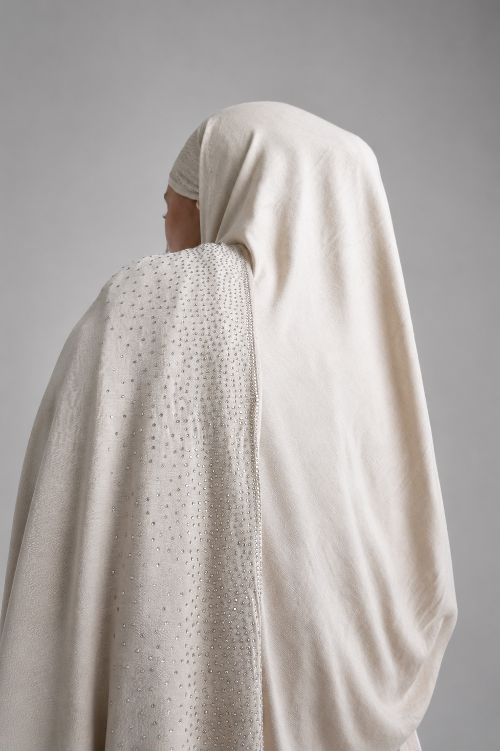 Premium Jersey Hijab with Pearls
