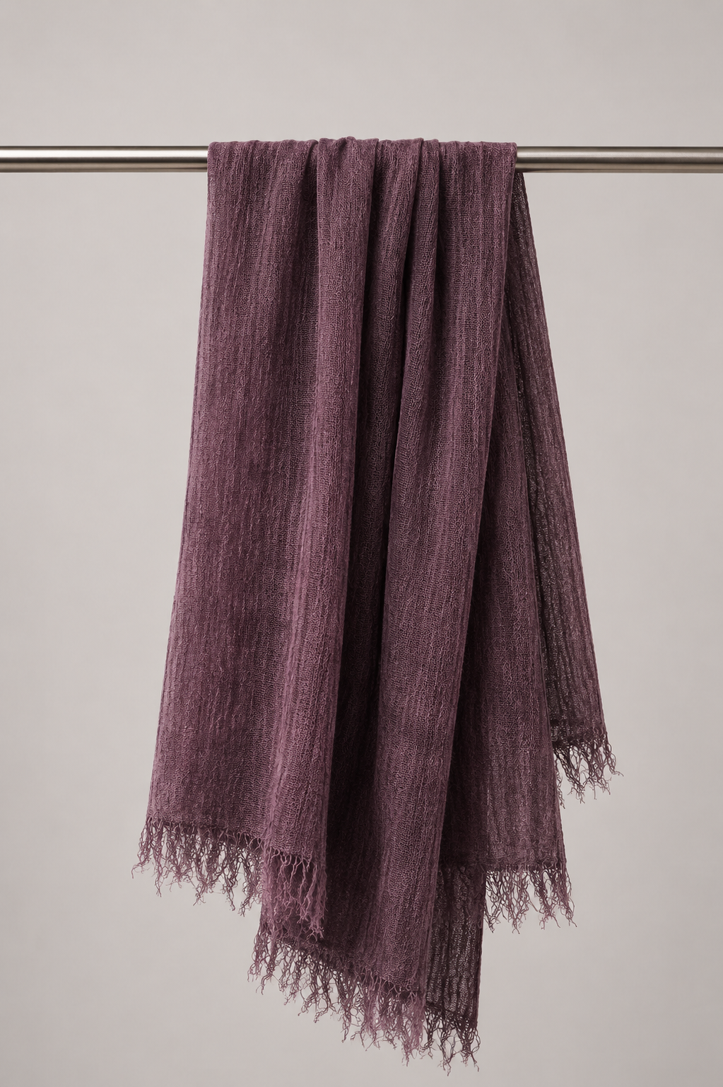 Plain Crinkle Modal Hijab