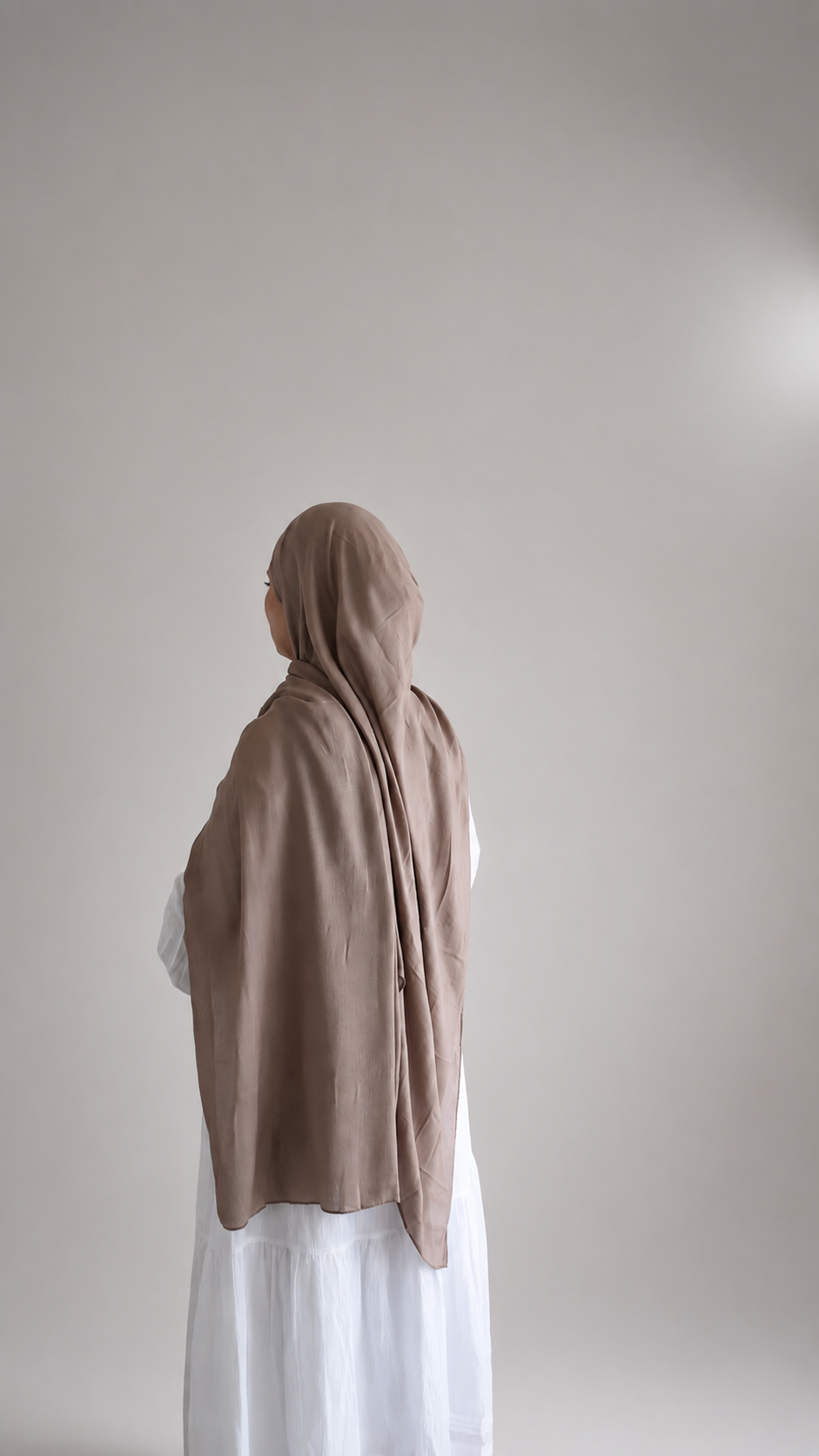 Plain Crinkle Modal Hijab