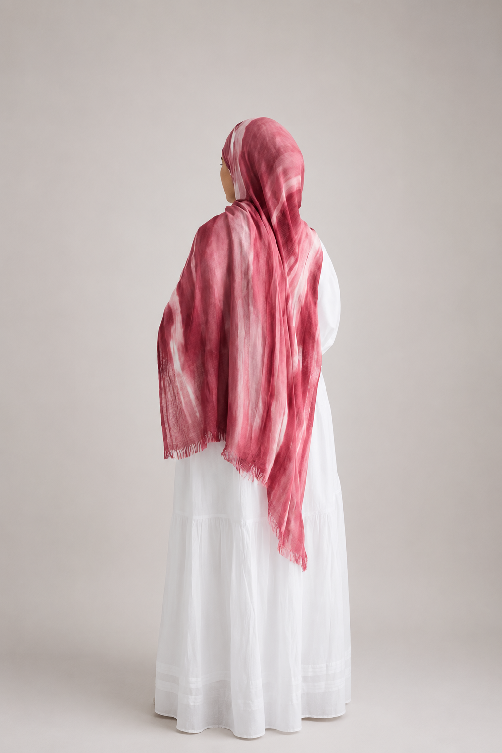Premium Crinkle Modal Hijab - Printed