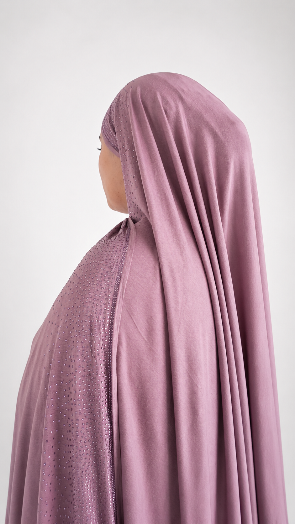 Premium Jersey Hijab with Pearls