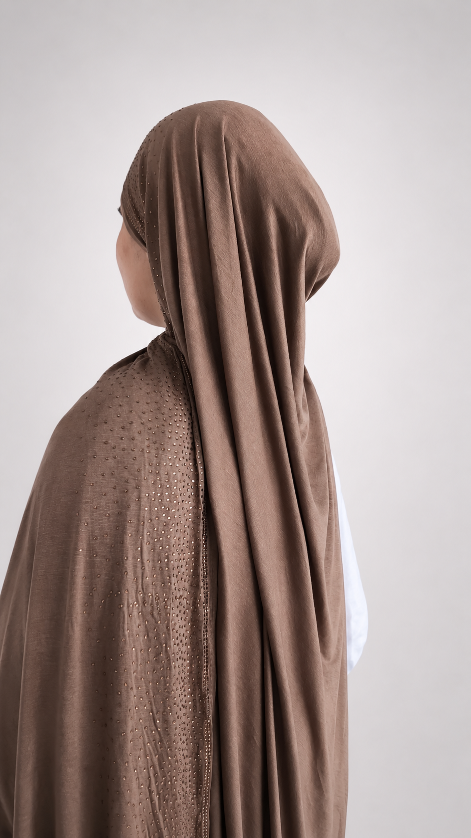 Premium Jersey Hijab with Pearls