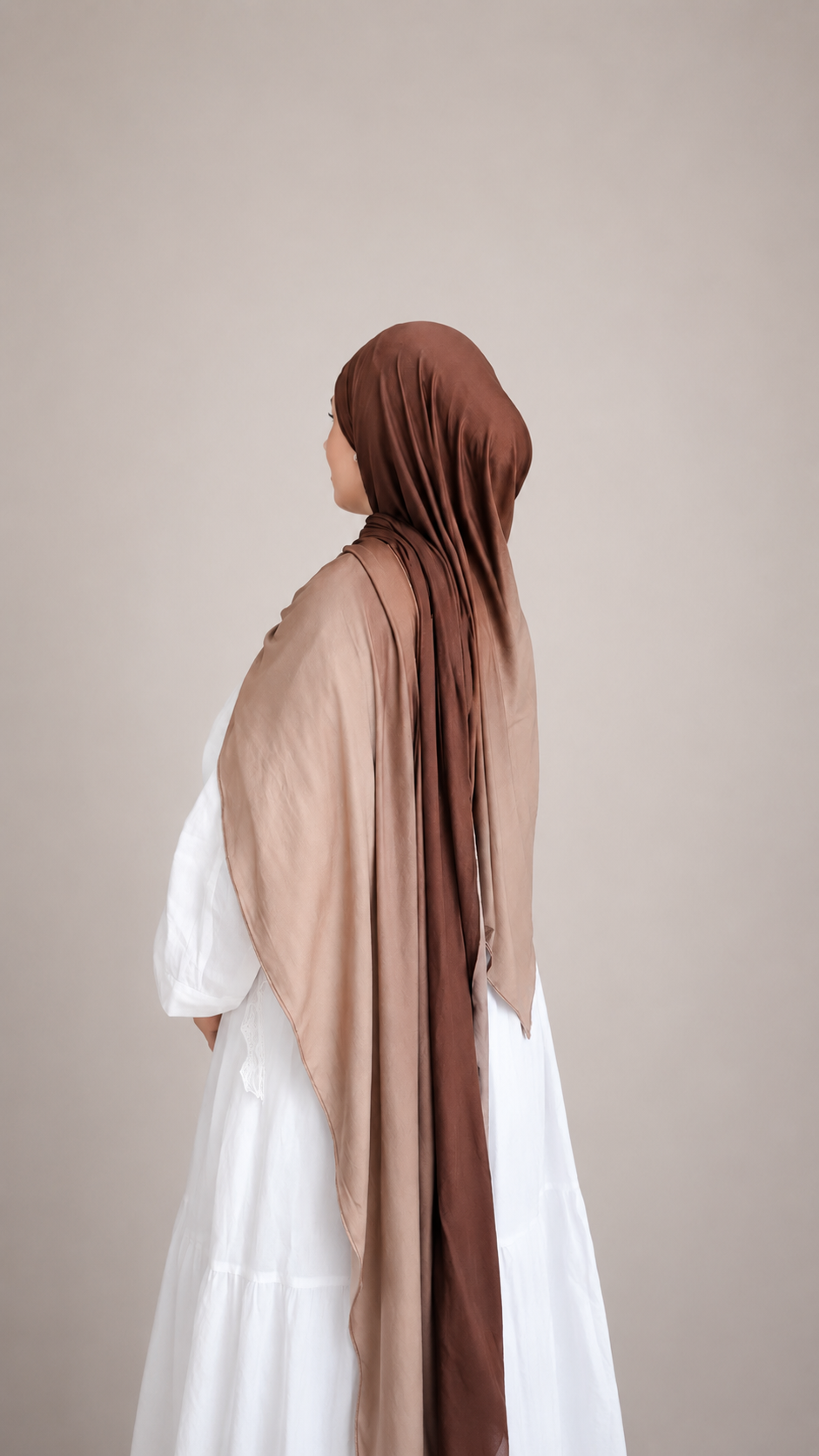 Premium Jersey Hijab -Ombre