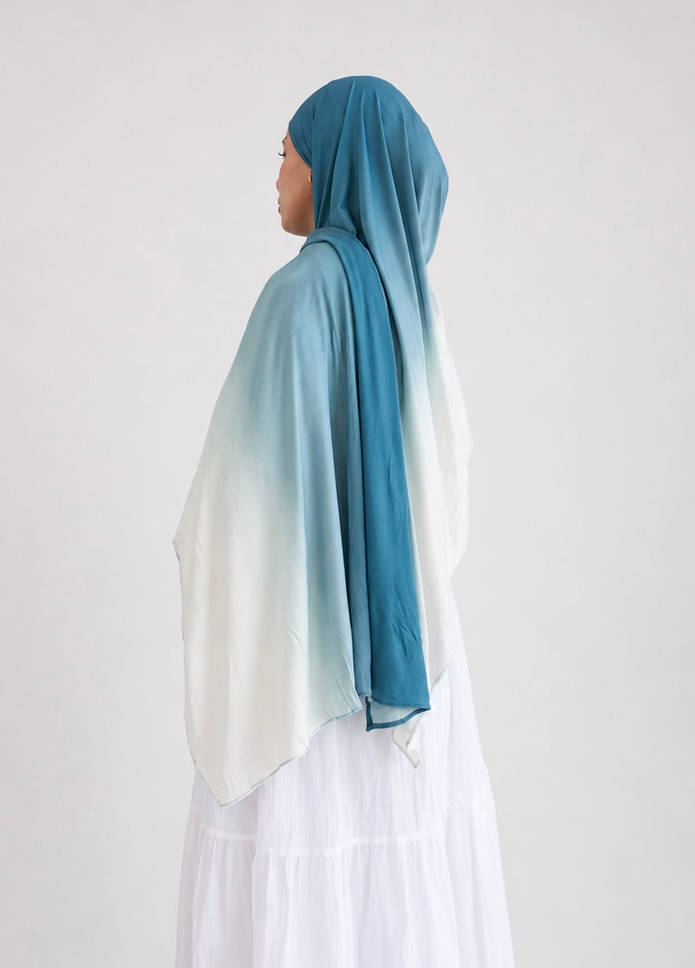 Premium Jersey Hijab -Ombre