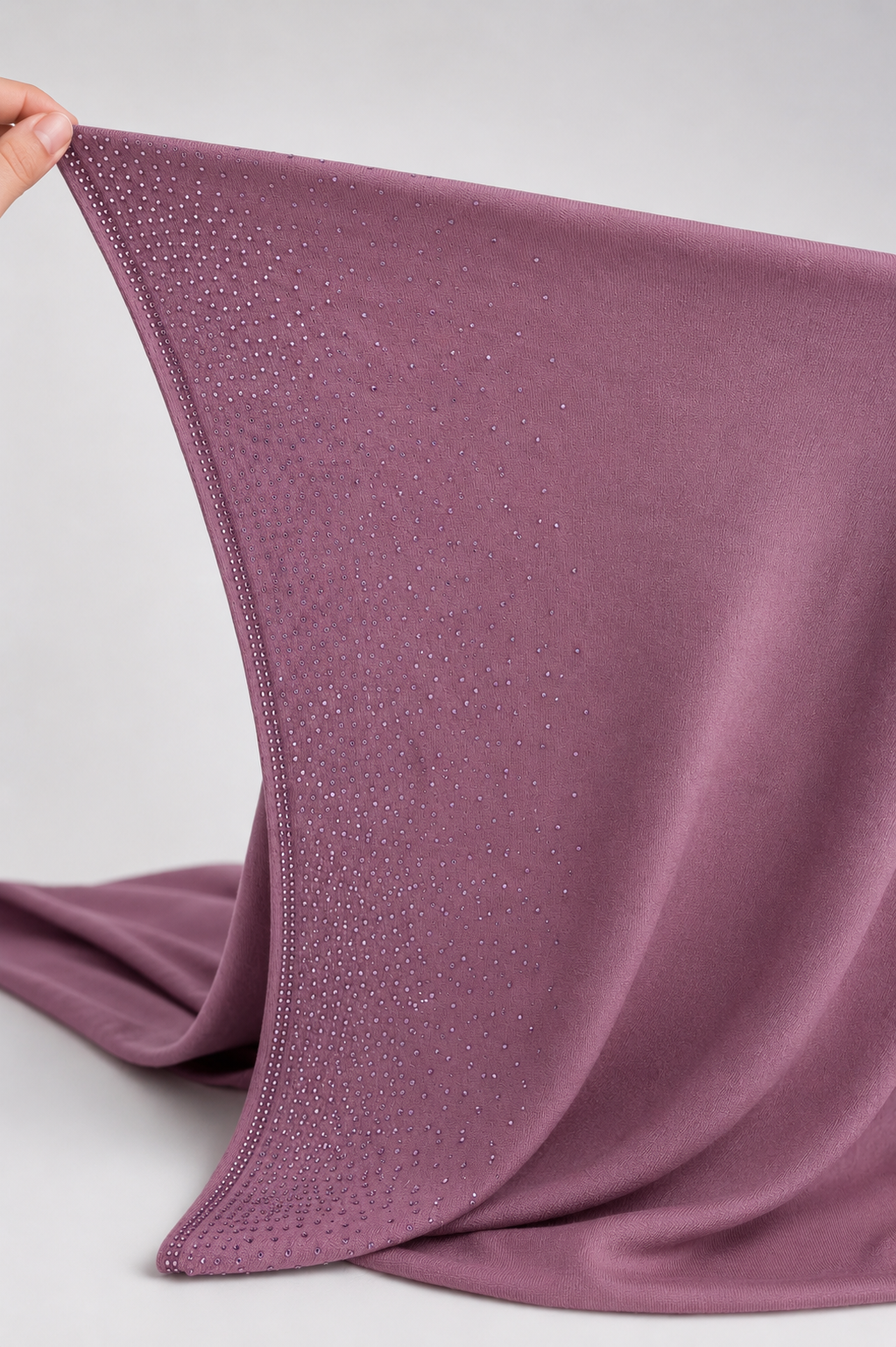 Premium Jersey Hijab with Pearls