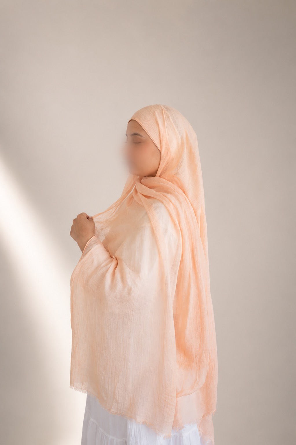 Plain Crinkle Modal Hijab